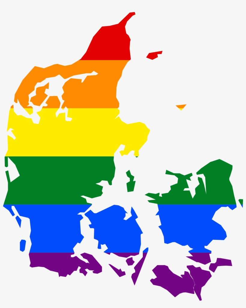 Open - Denmark Map Transparent, transparent png download