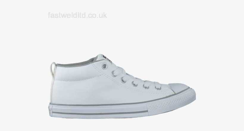Converse Sneakers Ctas Street Mid Wit Jongens, transparent png download