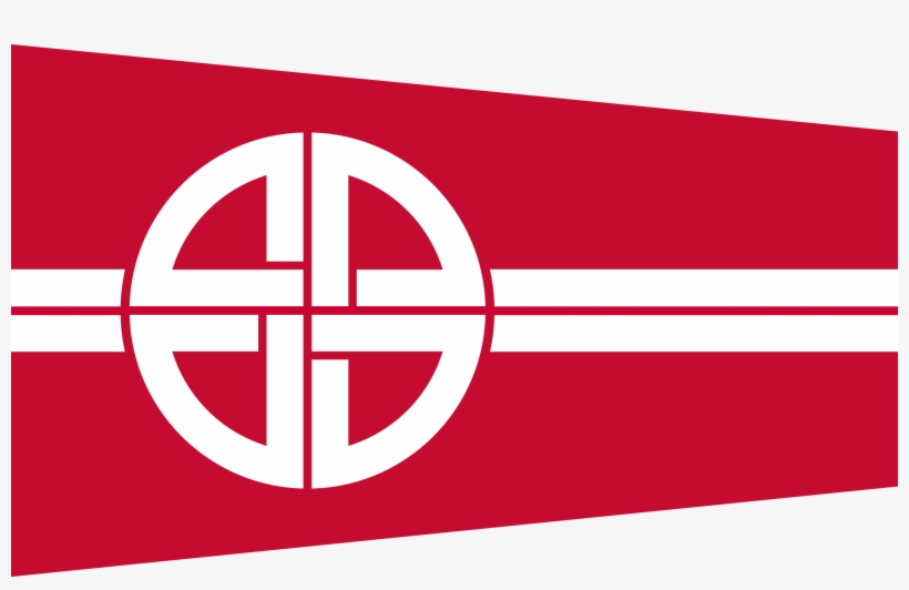 A Flag For Denmark - Danish Empire Flag Map, transparent png download