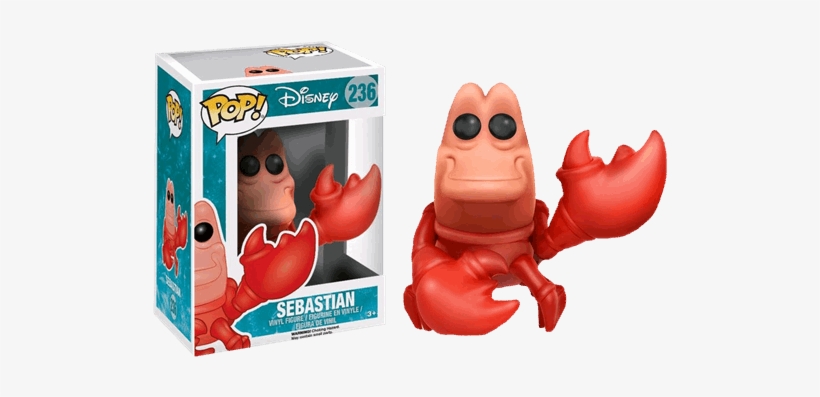 The Little Mermaid - Funko Pop Sebastien, transparent png download