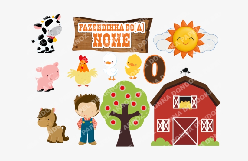 Nursery Wall Decals Farm Animal Wall Decals - Country, transparent png download
