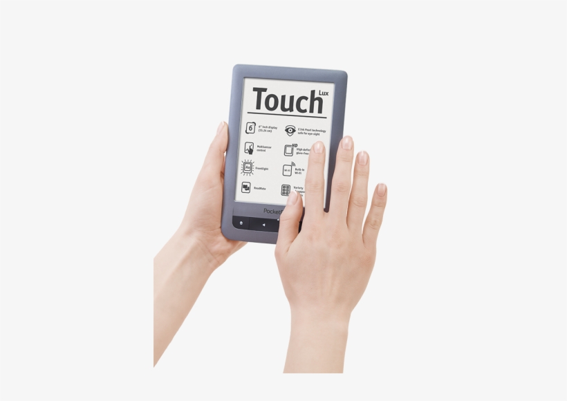 Pocketbook Has Prepared The New «send To Pocketbook» - Pocketbook Touch Lux 4 Gb - 800 Mhz - Black, transparent png download