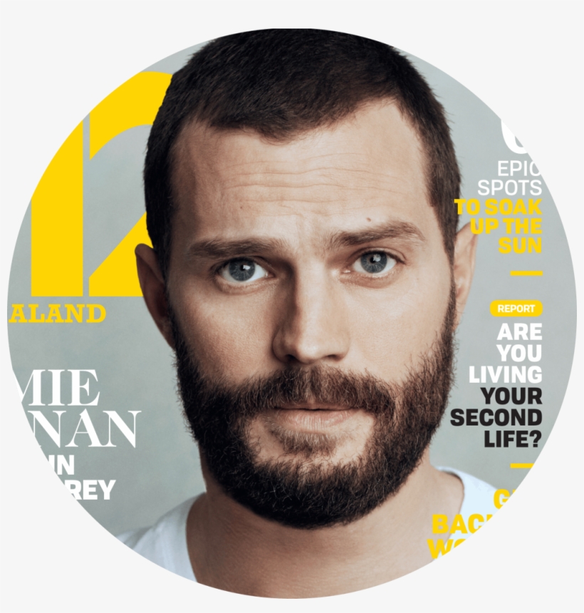 Jamie Dornan The Most Bushy Of The Beards Here, Dornan - Jamie Dornan Magazine Covers, transparent png download