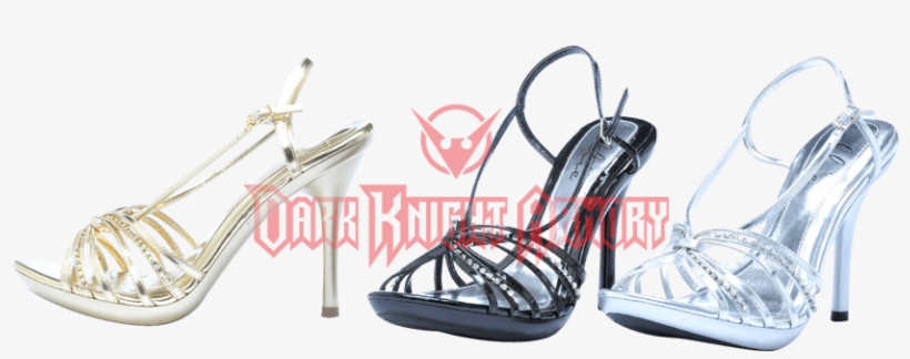 Rhinestone Stiletto Sandals - "rhinestone Stiletto Sandals", transparent png download