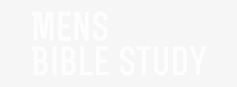 Mens Bible Study Title Logo White Transparent - Instagram, transparent png download