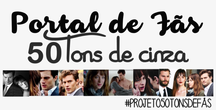 Portal De Fãs 50 Tons De Cinza - Poster, transparent png download