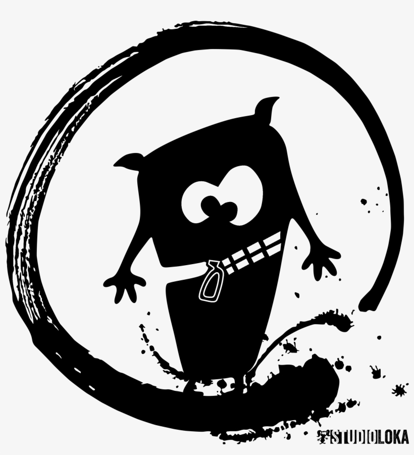 Sylvester - Brush Stroke Circle, transparent png download