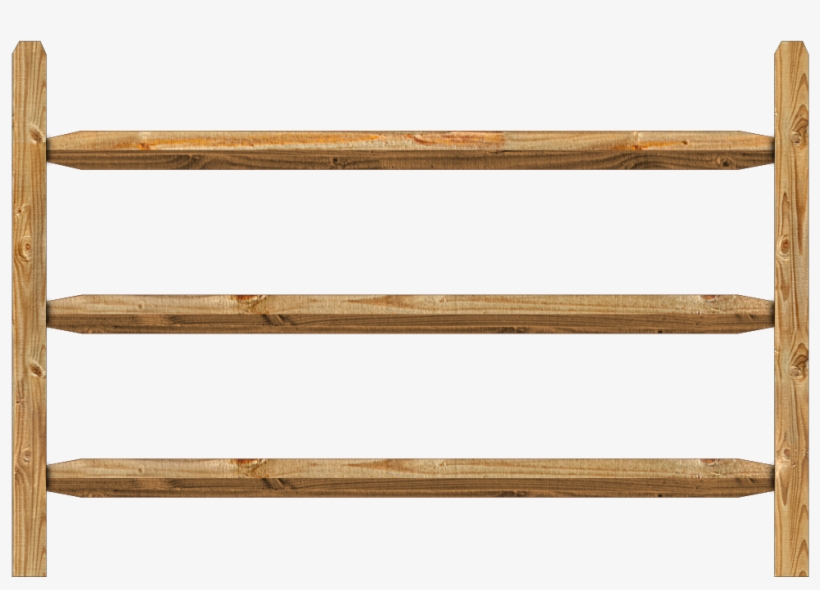 Source - Dennisvillefence - Com - Post And Rail Fence Png, transparent png download