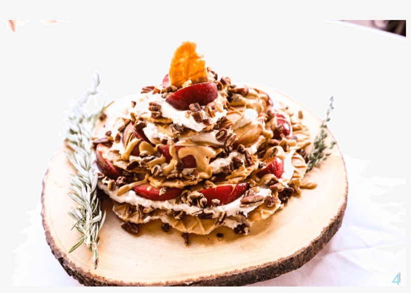 Kosher Salt 2 Cups Chilled Heavy Cream, Divided 4 Ripe - Fruit Cake, transparent png download