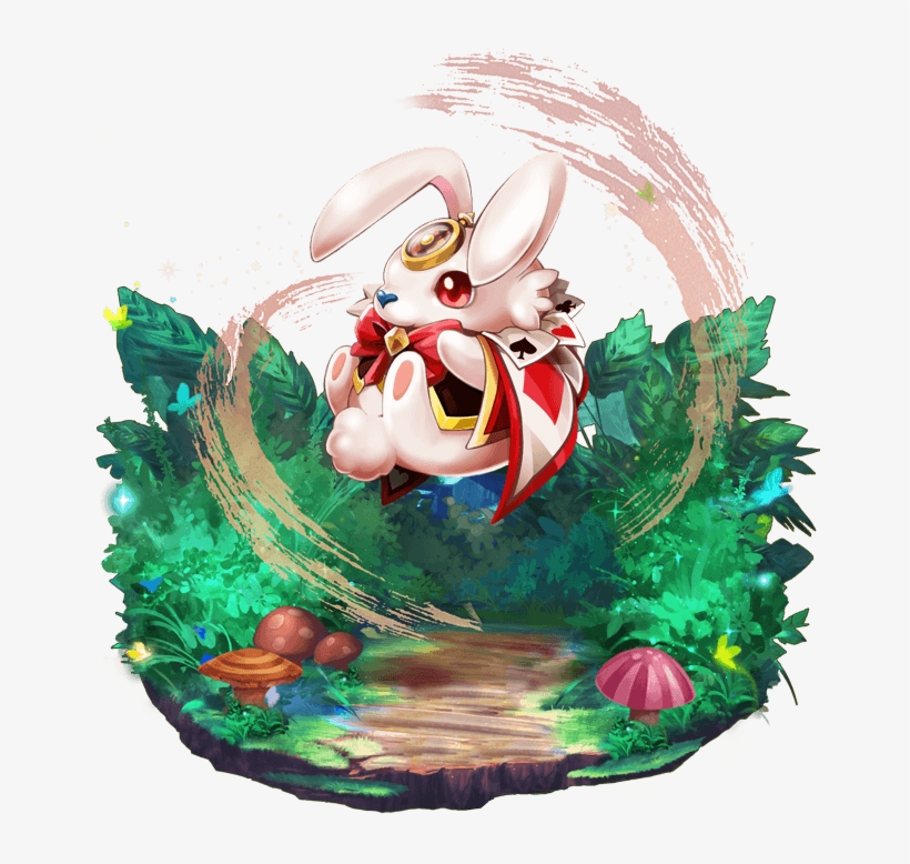 Gear-bright Bunny Render - Three Kingdoms, transparent png download