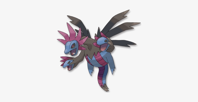 Mild Nature - Draco Meteor - Superpower - Fire Blast - Pokemon Hydreigon, transparent png download