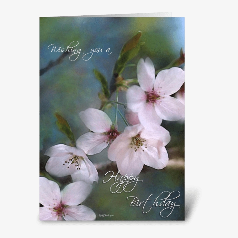 Spring Buds Birthday Card Greeting Card - Eid Al-adha - Spring Buds Greeting Card, transparent png download