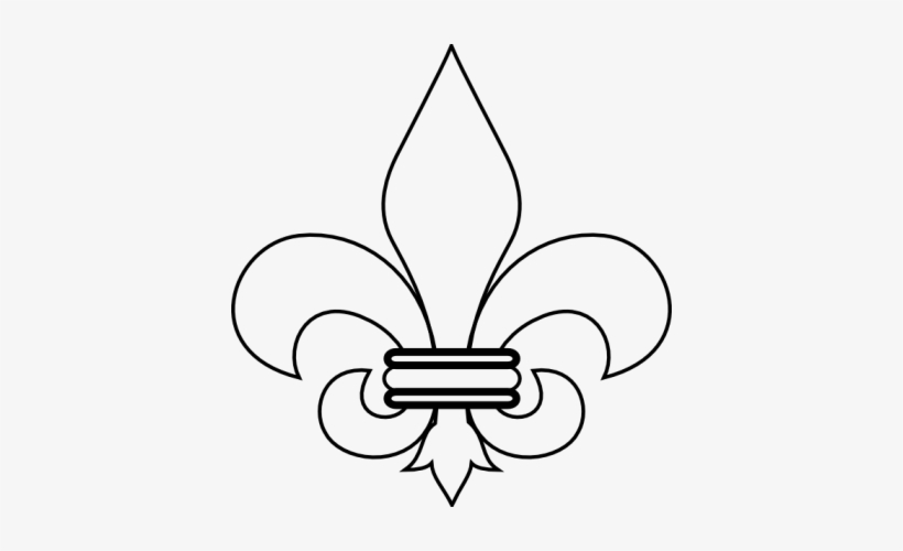 Fleur De Lis Clipart Clipartaz Free Clipart Collection - Fleur De Lis White, transparent png download