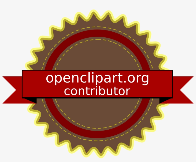 This Free Icons Png Design Of Contributor Badge, transparent png download
