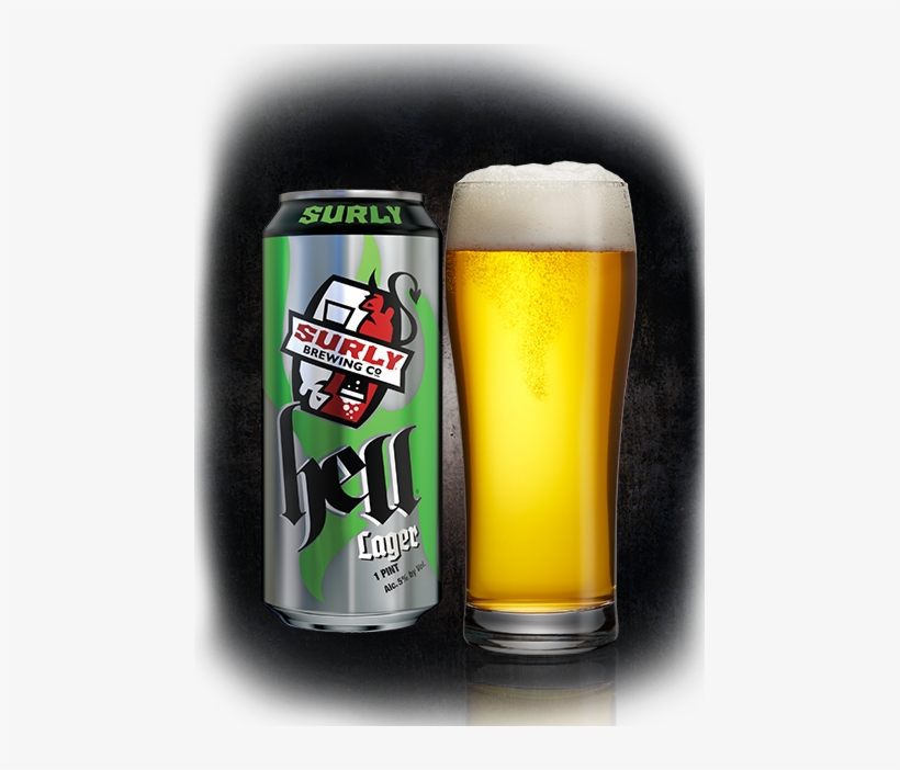 Hell Beer Surly Brewing Co - Surly Beer, transparent png download
