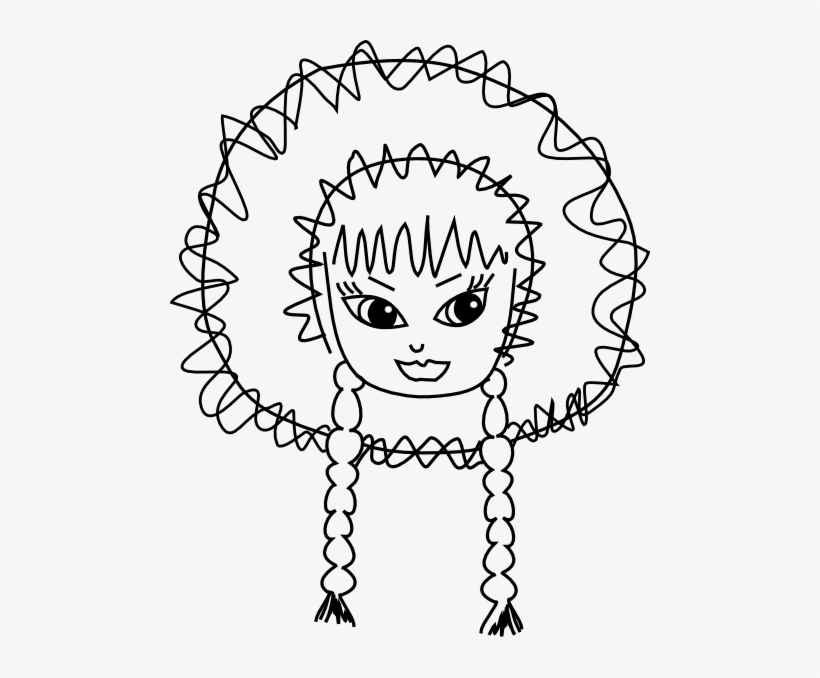 Girl - Cartoon, transparent png download