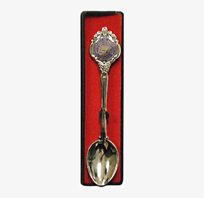 Silver Spoon With Seal - Medal, transparent png download