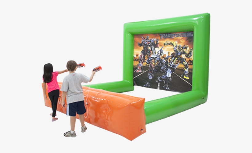 Aluguel Locacao De Brinquedo Inflavel Multi Target - Tiro Ao Alvo Inflavel, transparent png download