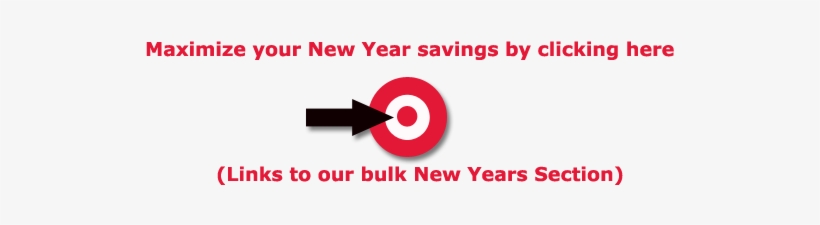 New Year Party Supplies For 10 Guests - Longs Drugs, transparent png download