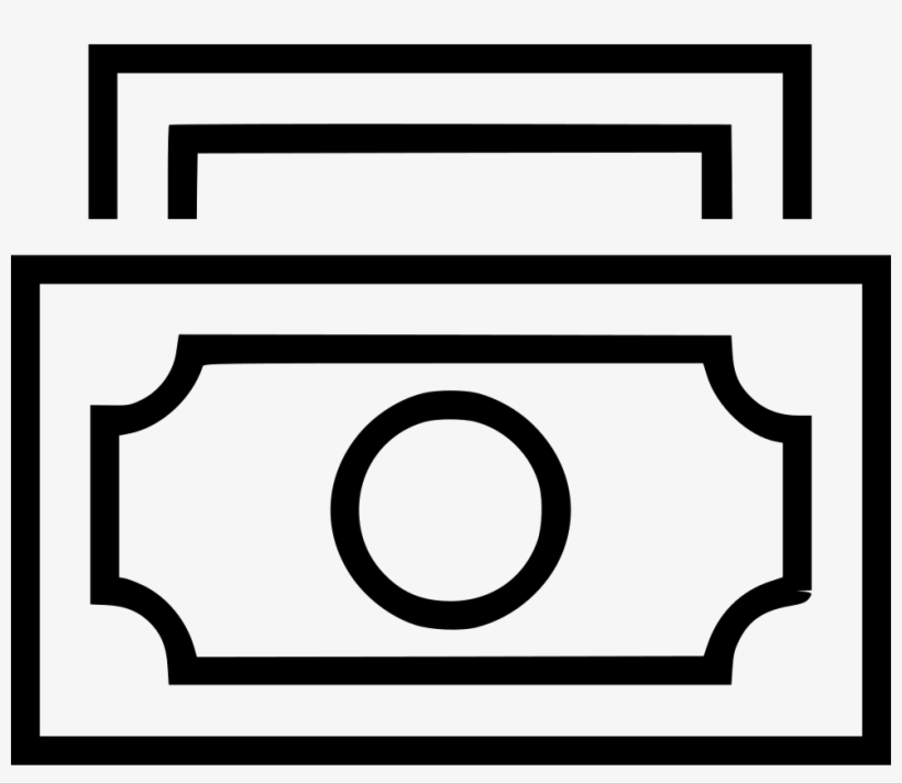 Money Bills - - Banknote Icon Png, transparent png download
