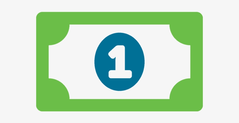 Money Bill Alt Small - Euro Bill Icon Png, transparent png download
