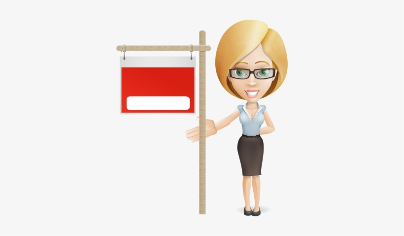 Cartoon Businesswoman Png - Business Woman Cartoon Png, transparent png download
