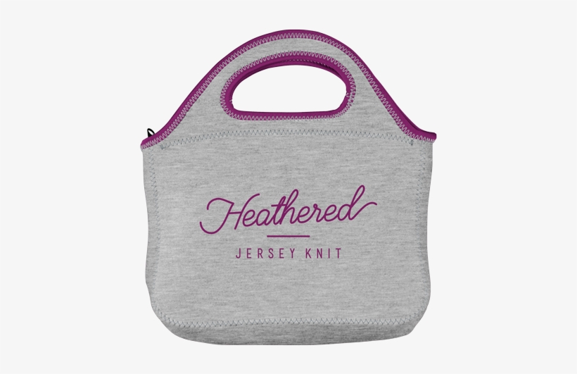 Gran Klutch Heathered Jersey Knit Neoprene Lunch Bag - Active Tank, transparent png download