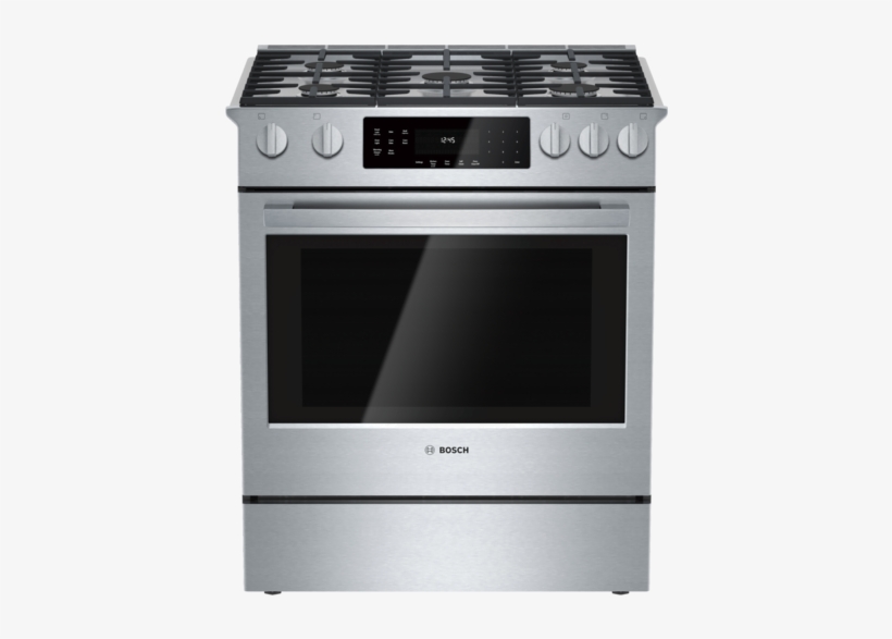 Bosch Hgi8054uc 800 Series Sir Gas Range - Bosch 30" Slide-in Gas Range, transparent png download