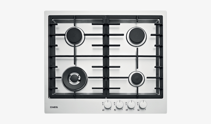 60cm Stainless Steel Gas Cooktop - Aeg 60cm Gas Cooktop, transparent png download