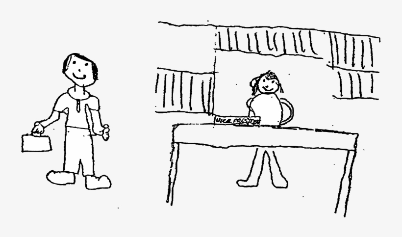 Ideal Person Is Smiling - Cartoon, transparent png download