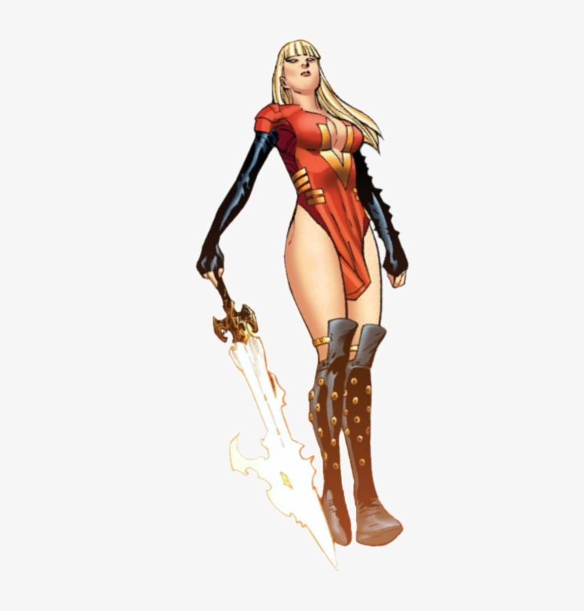 X-men Hintergrund Probably With A Tritonshorn, Conch, - Magik Marvel Phoenix Force, transparent png download