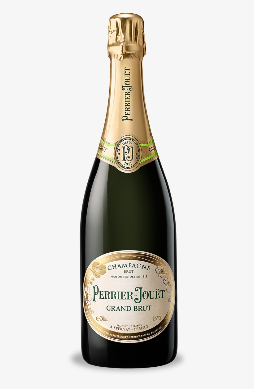 Perrier Jouet Brut - 375 Ml Bottle, transparent png download