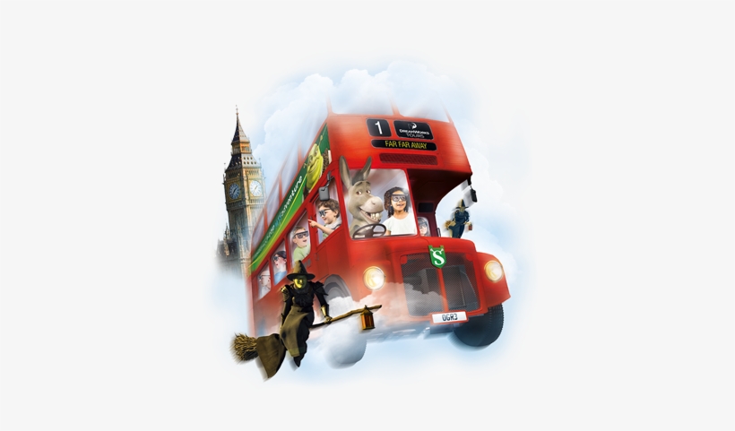 Shrek Adventure Bus, transparent png download
