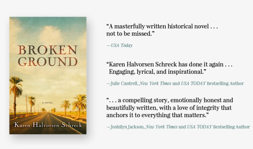 Karen's Latest Novel - Broken Ground: A Novel [book], transparent png download