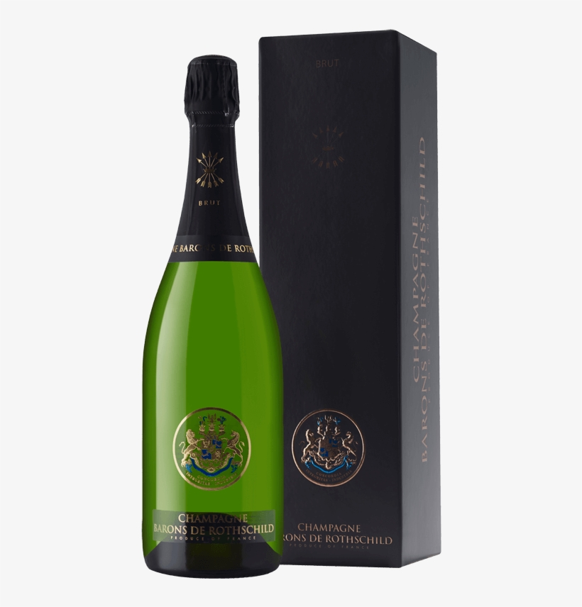 Champagne Barons De Rothschild Brut Nv - Champagne Barons De Rothschild, transparent png download