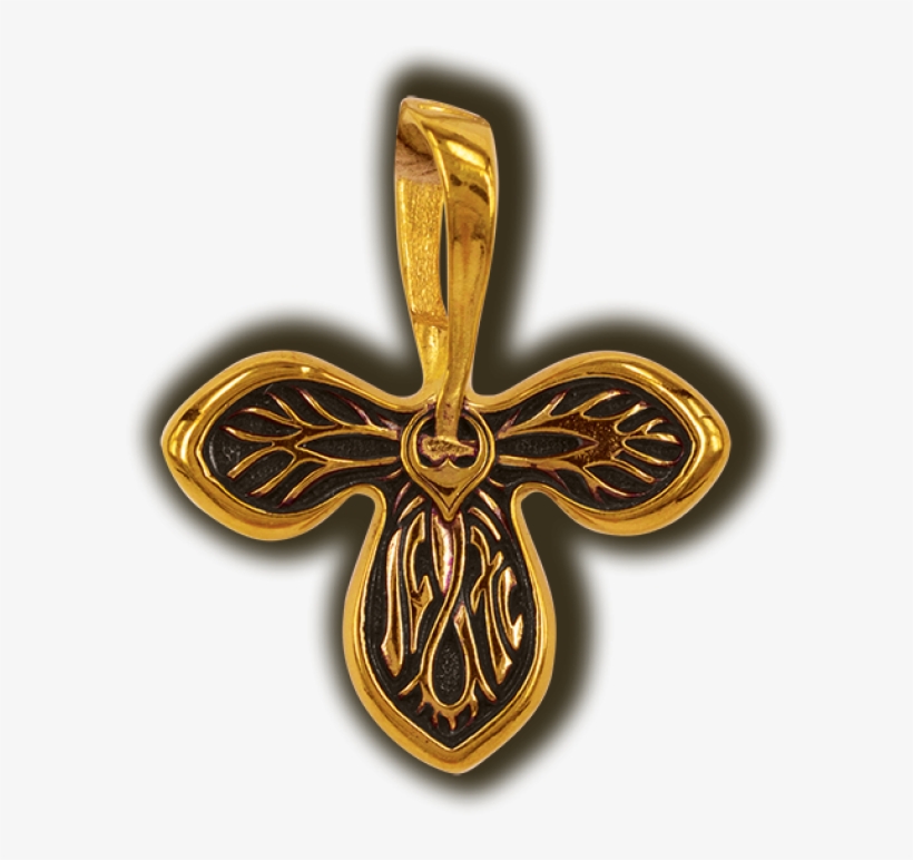 Trefoil Orthodox Pendant - Polychronion, transparent png download