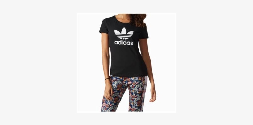 Adidas Originals Trefoil T Shirt - Adidas Aj8084, transparent png download