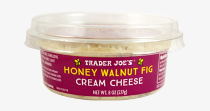 Wn Honey Walnut Fig Cream Cheese2 - Trader Joe's Honey Walnut Cream Cheese, transparent png download