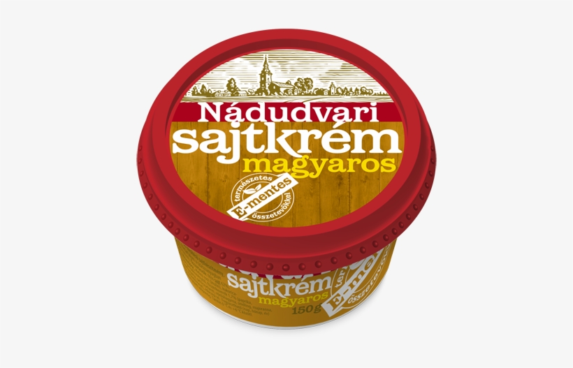 Nádudvari Cream Cheese Hungarian 150 G - Box, transparent png download