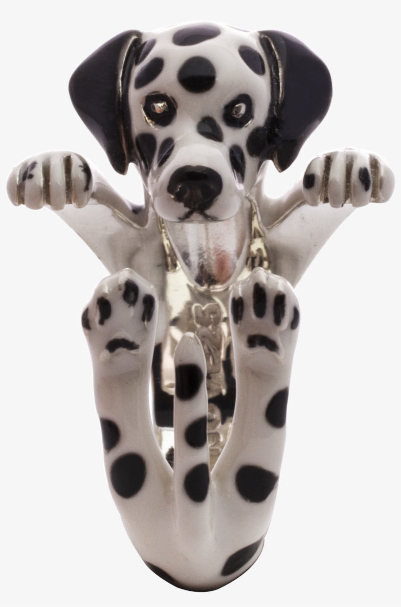 Dalmation Hug Ring - Ring, transparent png download