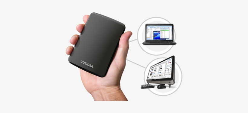 The Line Of Canvio® Connect Portable Hard Drives Make - Toshiba 2tb Canvio Connect, transparent png download