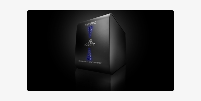 Fireproof Waterproof Usb - Iosafe Solopro 3 Tb Usb 2.0/esata Fireproof And Waterproof, transparent png download