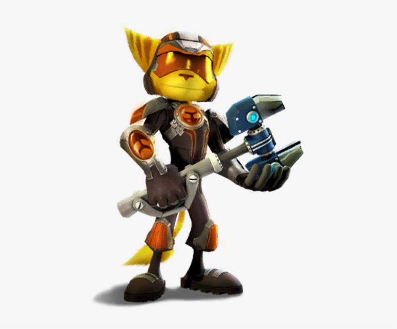 Permalink - Ratchet And Clank A Crack In Time Ratchet, transparent png download