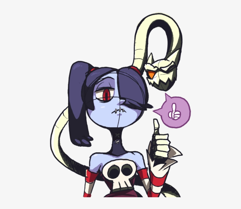 “ As A Followup To My Twitter Post, Working For Lab - Skullgirls, transparent png download