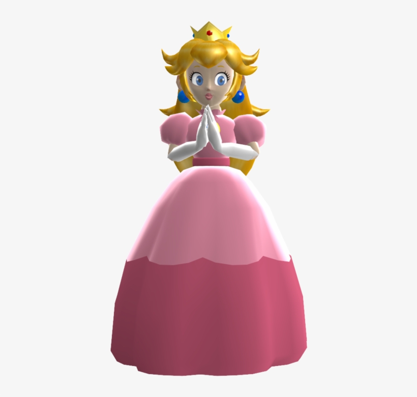 Peach Toadstool - Cartoon, transparent png download