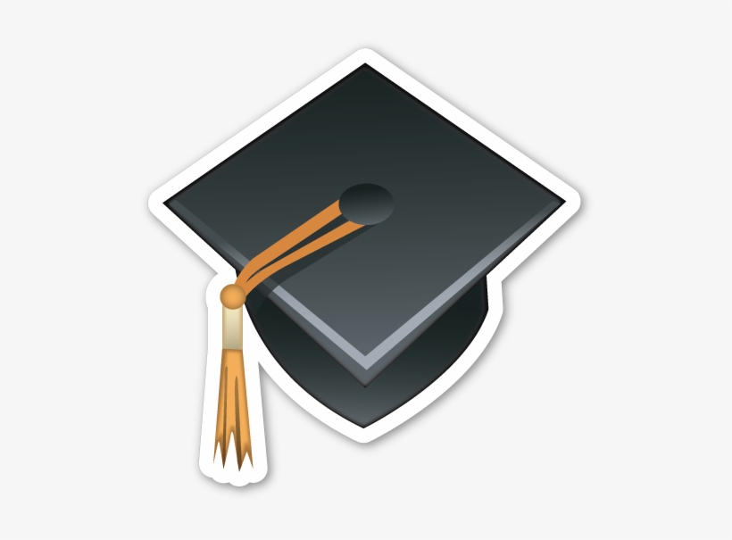 Graduation Cap Emoji Graduation Png, Transparent Png 2048x2048(#5763539