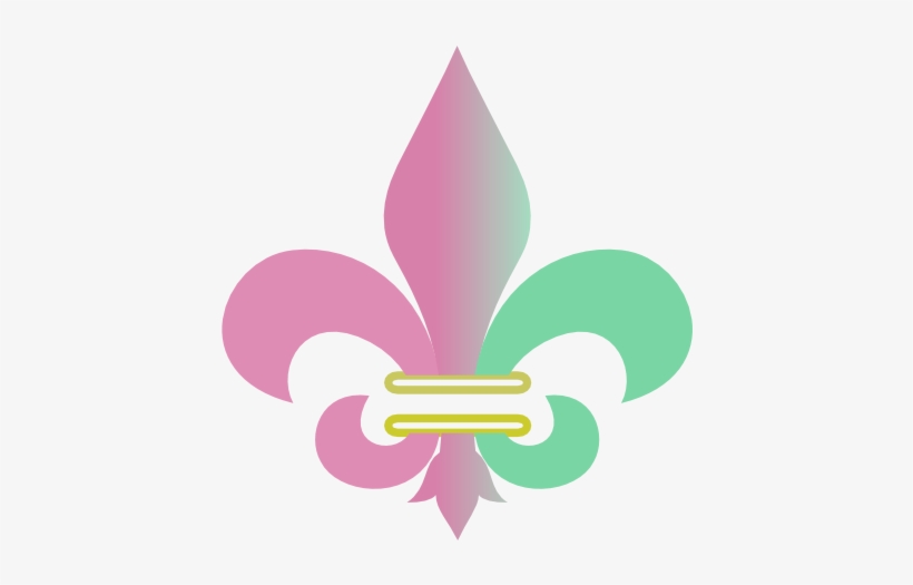 How To Set Use Pink Fleur De Lis Clipart, transparent png download