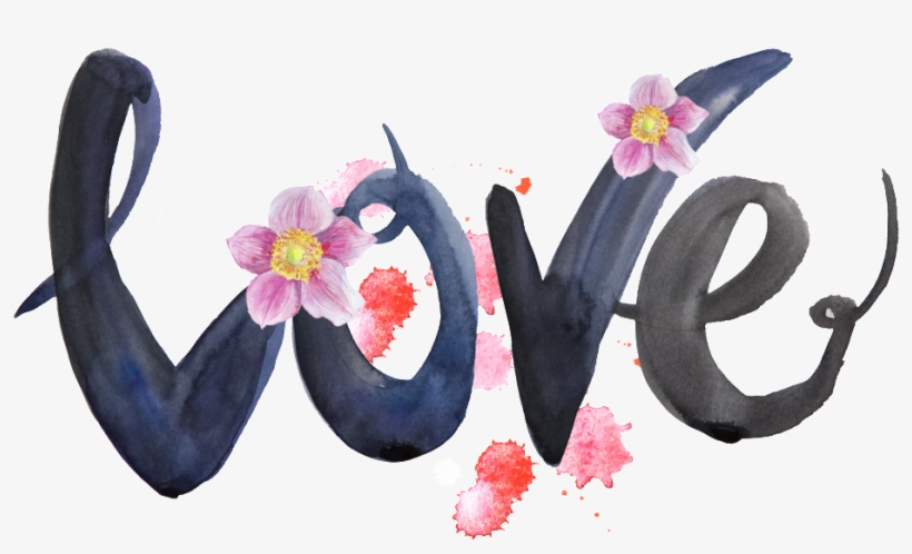 Cherry Blossom Love Transparent Decorative - Love, transparent png download
