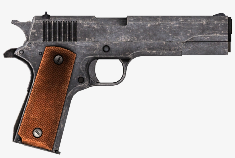 45 Auto Pistol - Fallout New Vegas 45 Auto Pistol, transparent png download