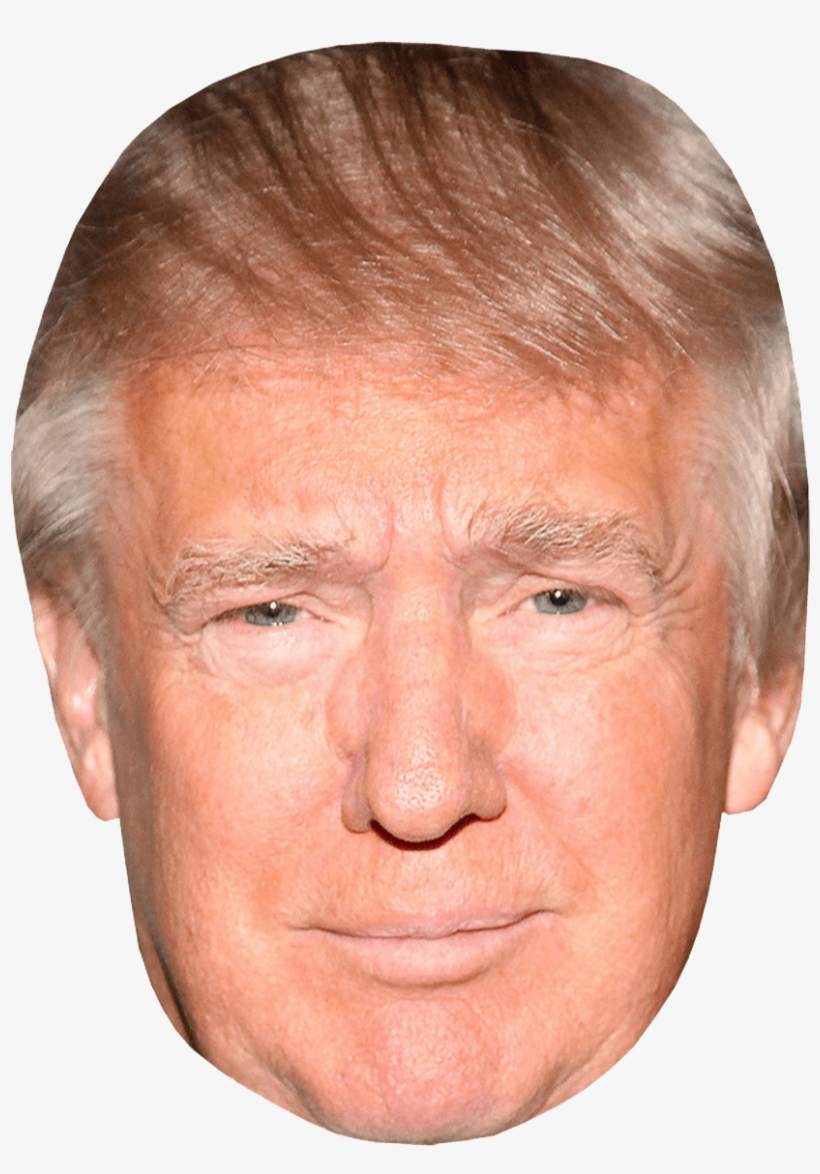 Donald Trump Face Mask, transparent png download